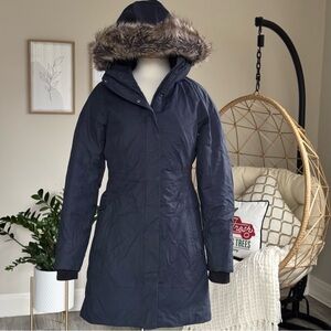The North Face Arctic Parka II Women’s Navy Winter Coat Size Small